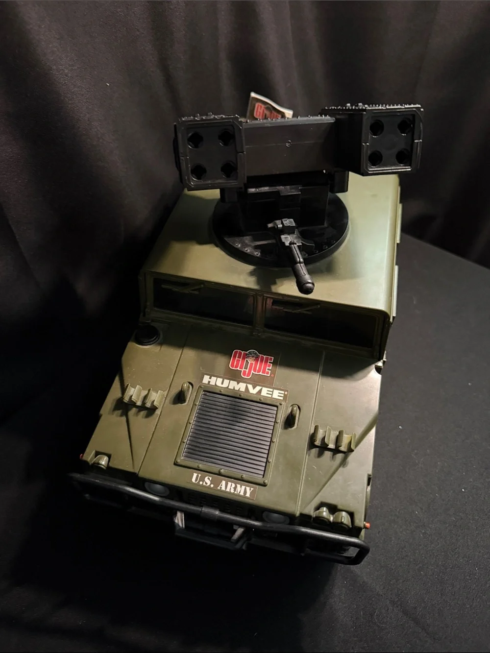 Vintage GI Joe 2001 Motorized US Army Motorized Humvee w/Sounds & Movement Toy